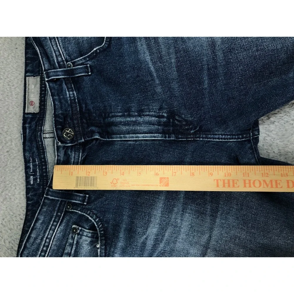 Adriano Goldschmied Jeans Men 36x33 Made in Japan Tellis Modern Slim Denim 360